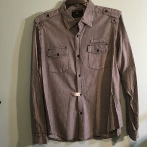 POP ICON CLOTHING Striped Shirt